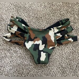Priya Swimwear camo bikini bottoms